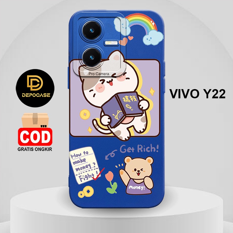 Soft Case Vivo Y22 - Case Vivo Y22 - Kesing Hp Vivo Y22 - Case Hp Vivo Y22 - Casing Vivo Y22 - Softc