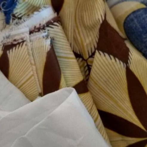 BAHAN KAIN KATUN ASLI COTTON 100% - SISA POTONGAN BAHAN (HARGA PER KG)