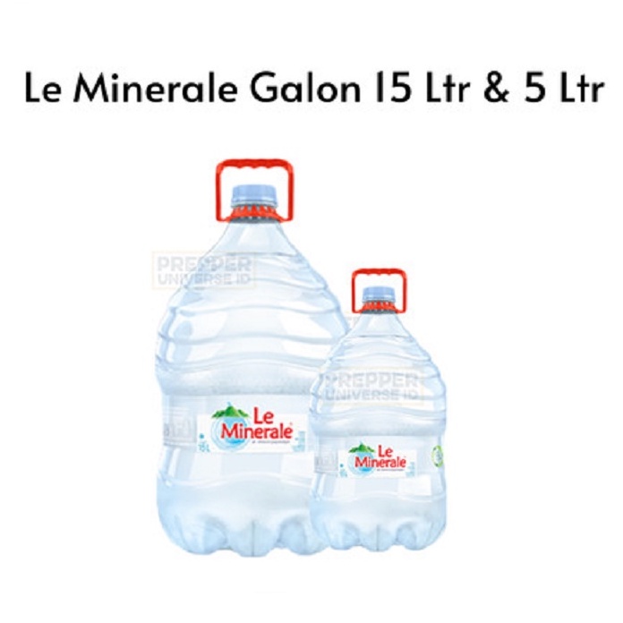Le Minerale Mini Galon 5 liter Isi 1 Pcs (M3)