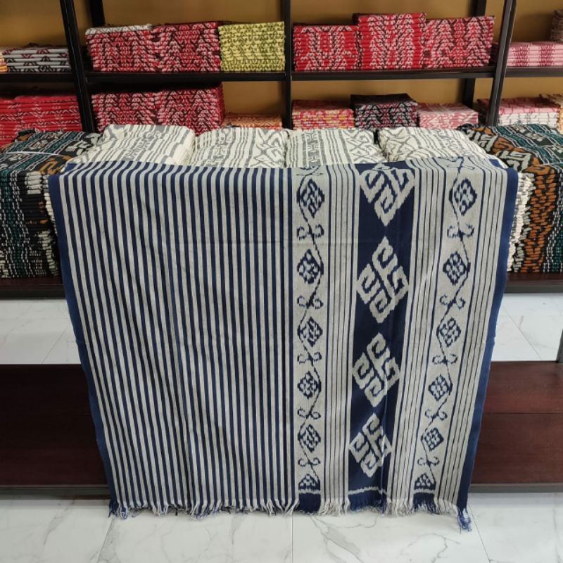 KAIN TENUN JEPARA KOMBINASI LURIK