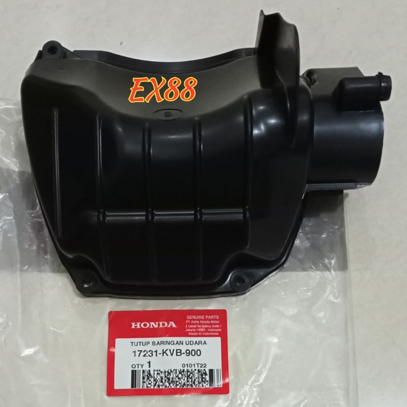 COVER TUTUP SARINGAN / FILTER UDARA VARIO 110 KARBU ORIGINAL 17231-KVB-900