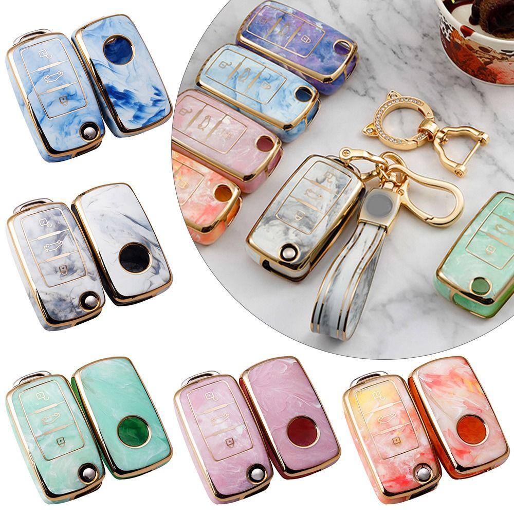 Top Remote Key Case Full Protection Pelindung Kulit Cover Fob Kunci