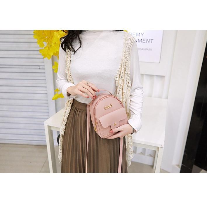 GGS FYG1288 Tas Ransei Mini Backpack Tas Selempang Wanita [PBM.22Oc22м]