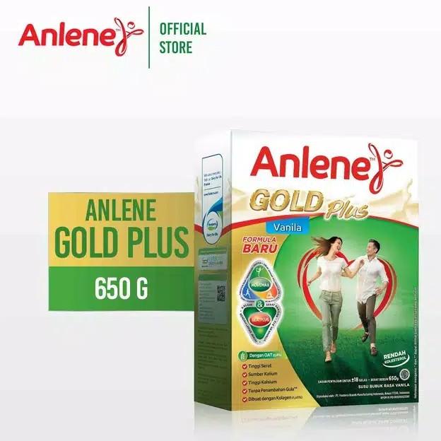 

[ COD ] Anlene Gold plus 650 Vanilla - Susu Lansia Anlene Goldplus Vanilla