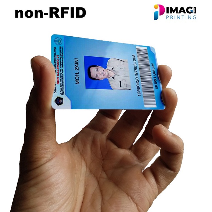 

Cetak id card kartu karyawan non rfid
