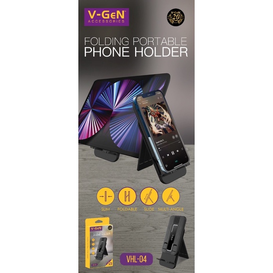 VGEN V-GeN VHL-03 VHL-04 VHL-22 Portable Phone Holder HP Stand Slim