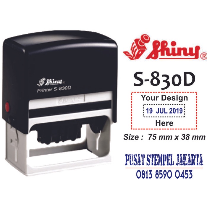 

Mantap Stempel Shiny S830D ( Tanggal ) Limited