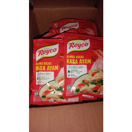 

Royco Bubuk Kemasan Ekonomis 40gr dan kemasan 95gr