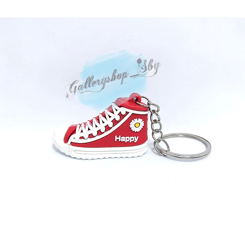 GANTUNGAN KUNCI SEPATU SNEAKERS CONVERSE KECIL UNIK LUCU KEREN KEKINIAN MURAH LUCU