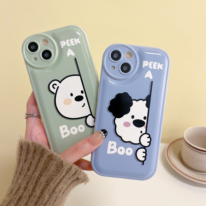 Soft Case Motif Anjing Untuk OPPO A57 A5 A9 A53 A33 A31 A7 A5S A12 A11K F9 Pro A15S A35 A32 A33 F11 A3S VIVO V23 S1 Y11 Y20 Y30 Y15S Y20 Y19 Y20i Y20 Boo Sepatu Sneakers Lace Up Untuk Wanita