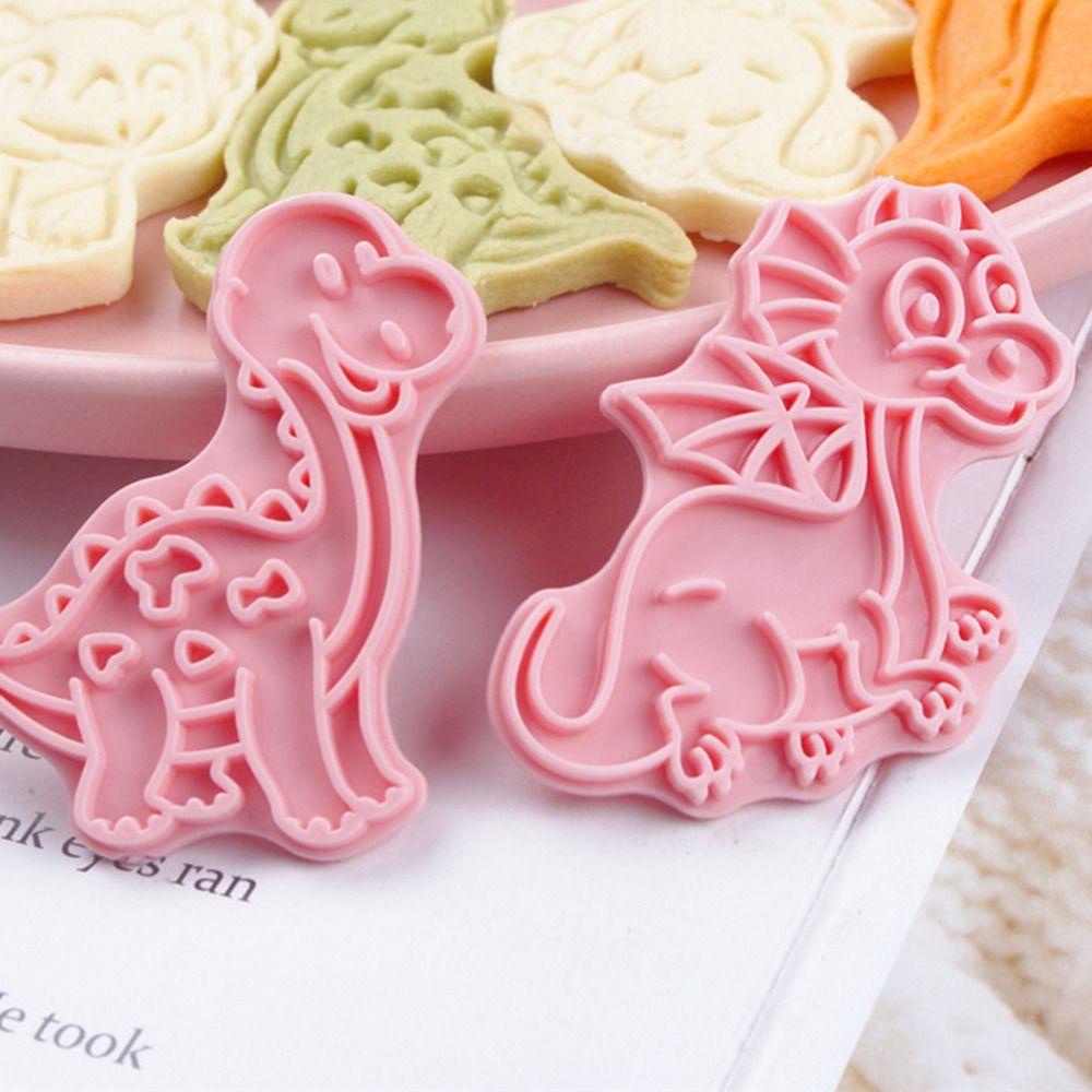 Preva 8pcs/set Cetakan Biskuit Alat Kue Pastry Dekorasi Cetakan Kue Plastik