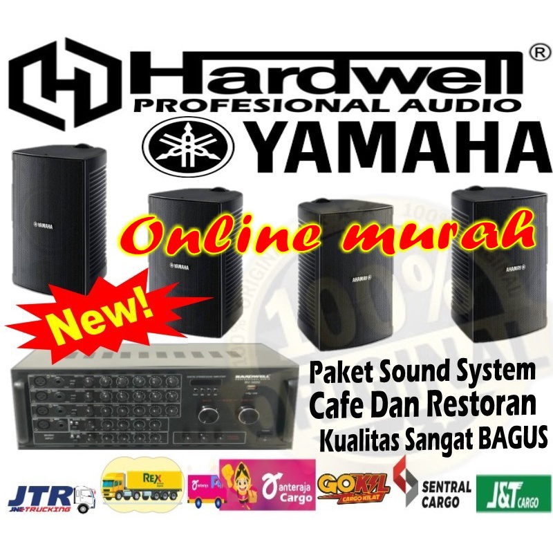 paket sound system cafe restoran yamaha vs6 4bh hardwell rv3000