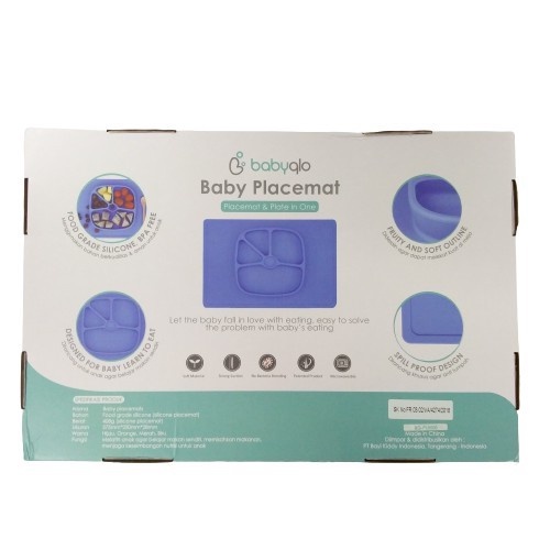 Babyqlo Baby Placemat Dan Plate In One PL8008