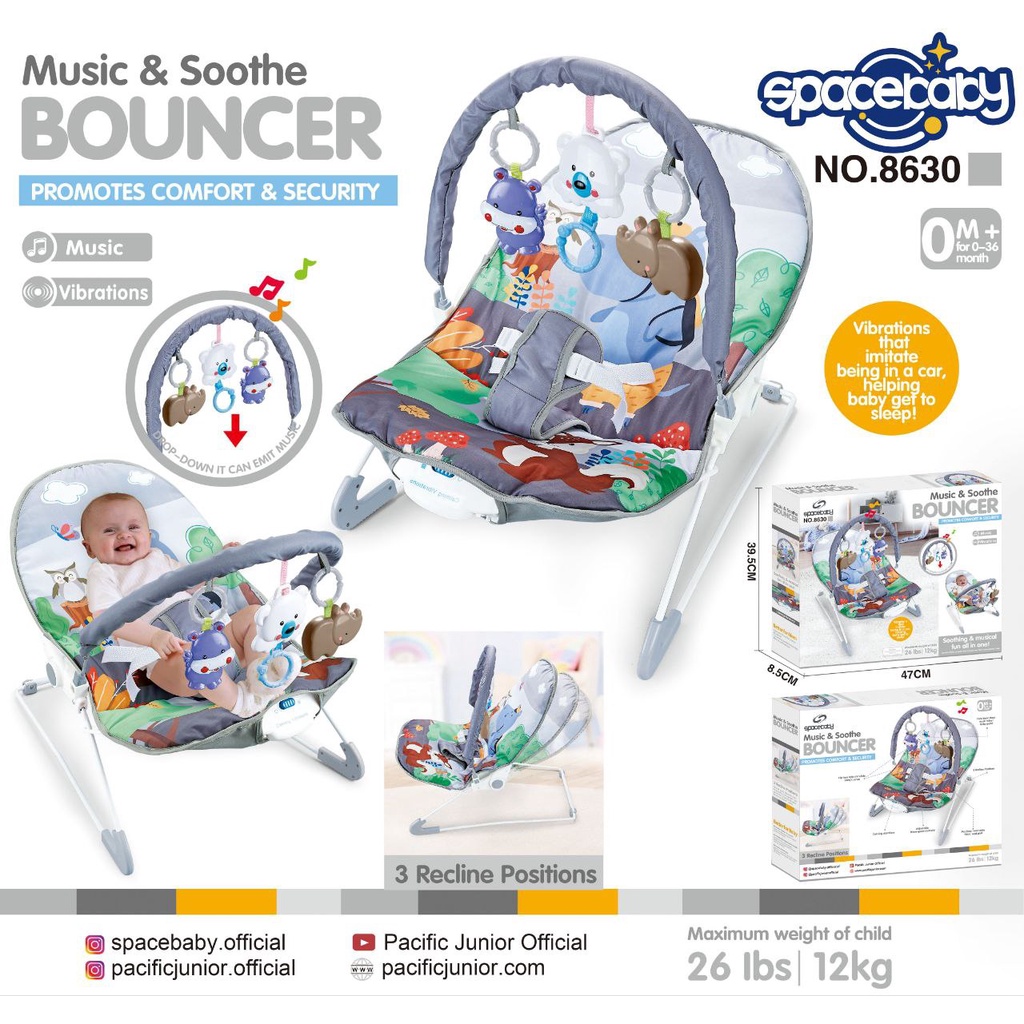 BABY BOUNCER SPACE BABY SB-8630