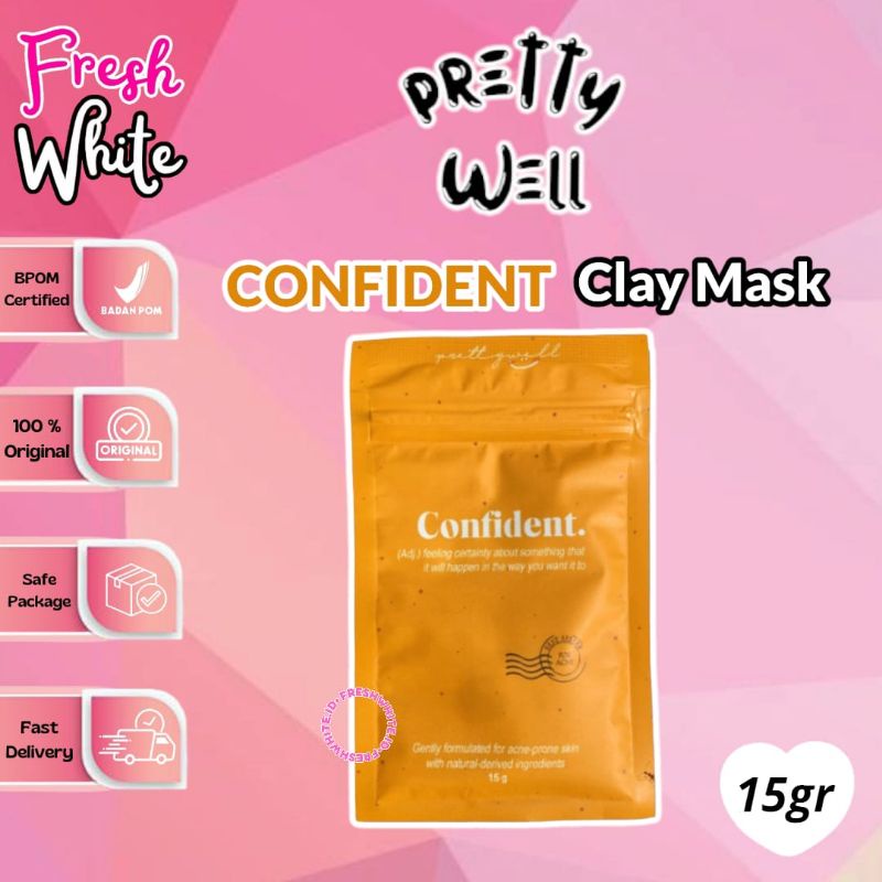 Prettywell Confident Clay Mask FreshWhite.id