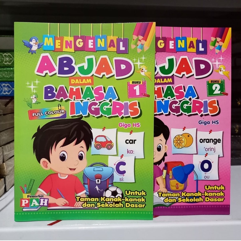 Mengenal Bahasa Inggris Anak-English For Cildren/Abjad dalam bahasa inggris (PAH Warna)