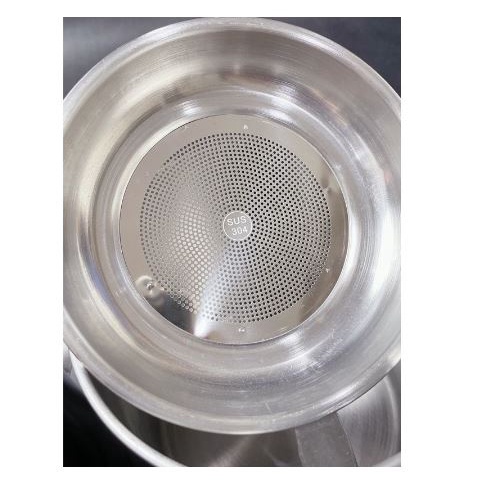 Wadah Saringan Minyak 1.2 Liter &amp; 1.3 Liter Stainless Steel / Oil Pot Filter Anti Karat / Gelas Penyaring Ampas Sisa Minyak Jelantah