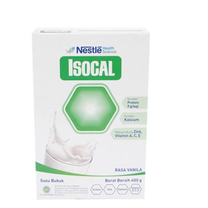 

11.11✔️Nestle Isocal Susu Bubuk Keluarga Rasa Vanila 400 gr|RA9