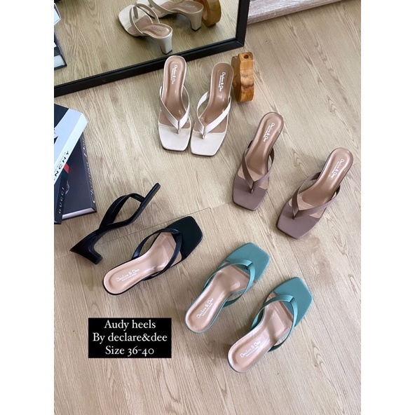 DECLARE&amp;DEE SANDAL HEELS TERBARU AUDY BEST QUALITY