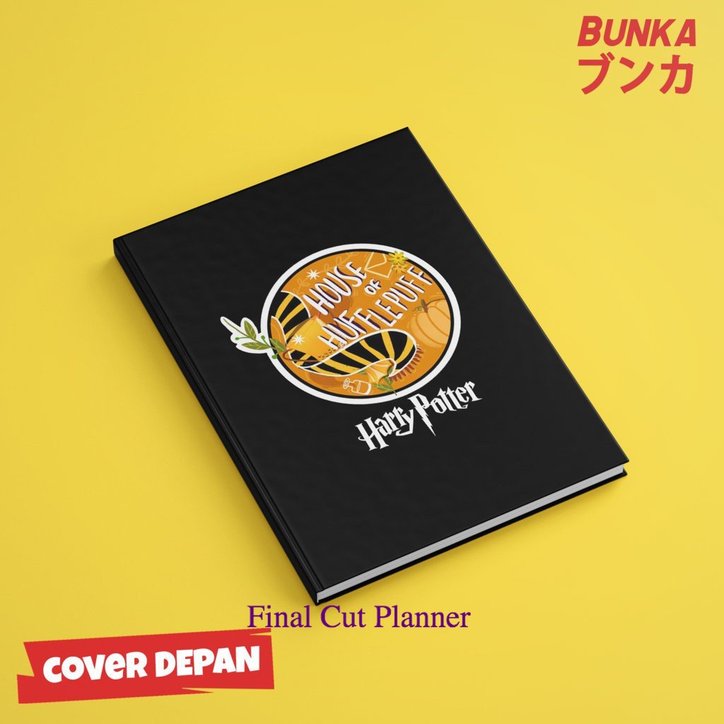 

Notebook Harry Potter House of Hufflepuff Hardcover A5 Buku Tulis Catatan Note Agenda Planner .