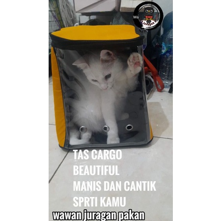 TAS CARGO PETS TAS KUCING