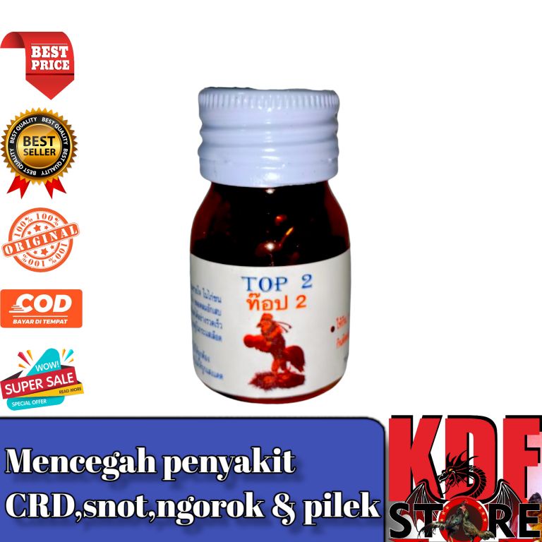Obat Ayam TOP 2 Thailand Obat Snot Ngorok Pilek Mencret Ayam
