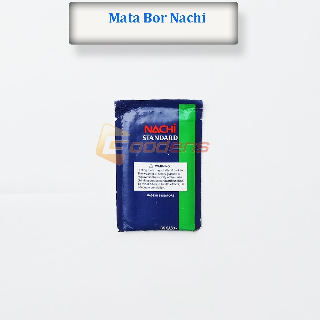 Nachi HSS Mata Bor Besi 3.5mm, 4.2mm