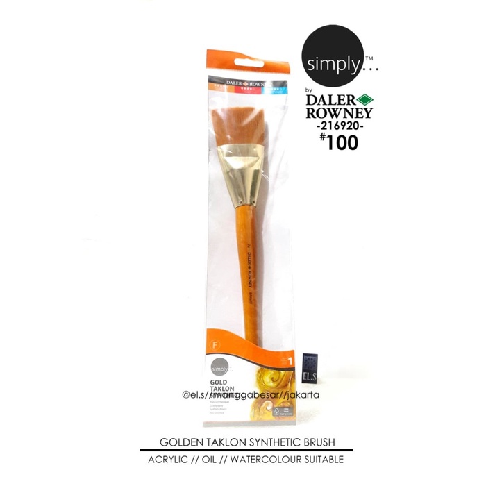 

Hot Sale Daler Rowney Simply Brush Set 100 Mega Brush Murah