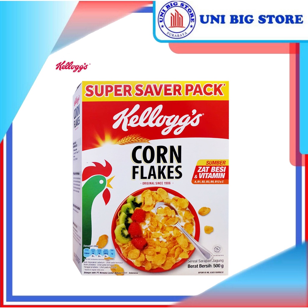 

KELLOGG'S Kelloggs Kellogs Corn Flakes 500 gr Sereal Jagung