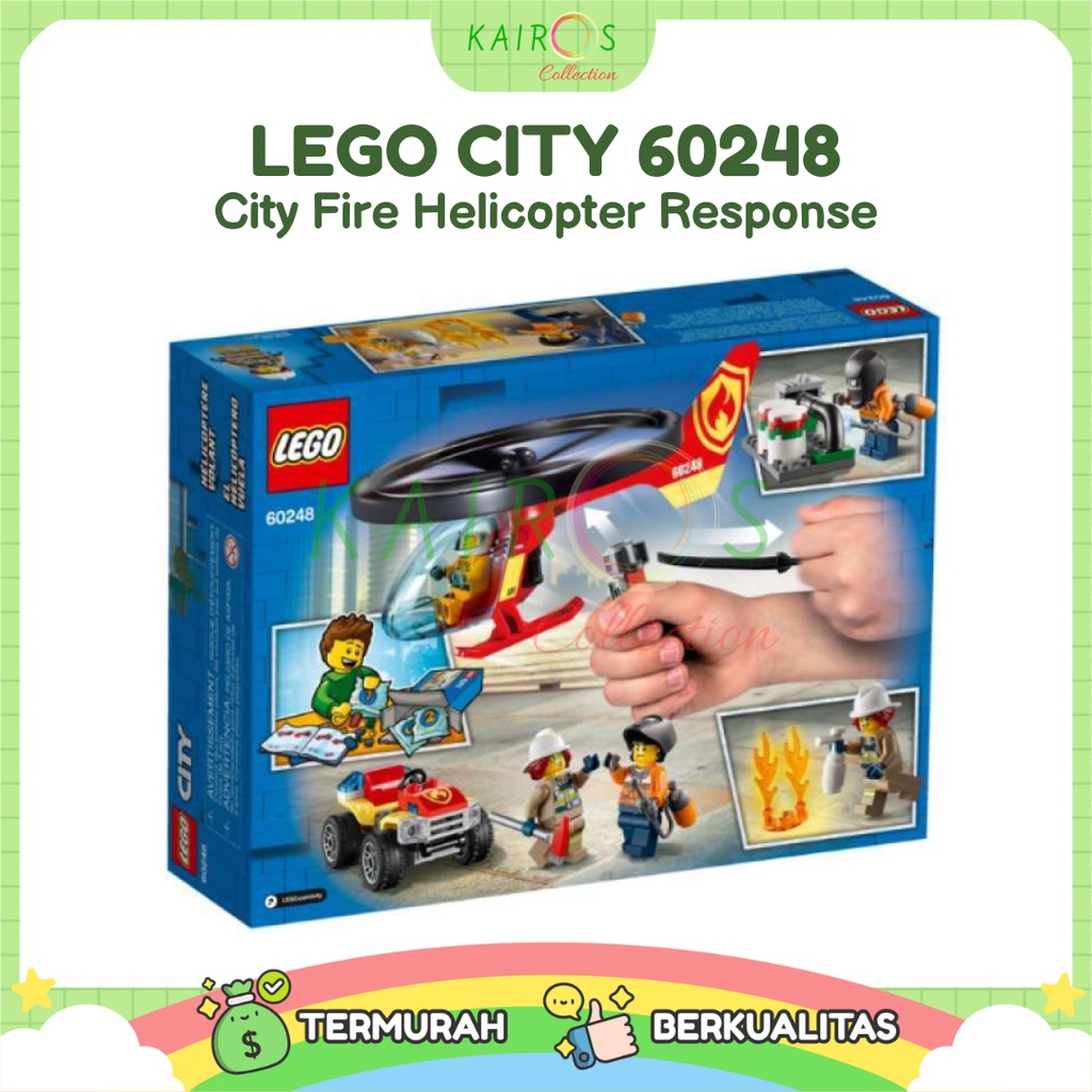 LEGO City 60248 - City Fire Helicopter Response