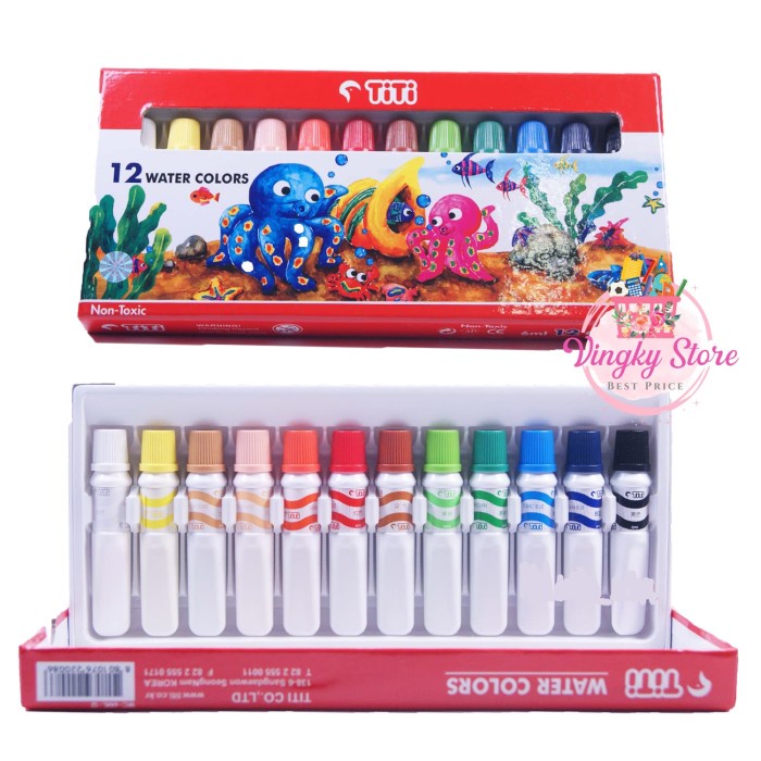 

Limited Cat Air Titi 12 Warna Isi 6Ml Non Toxic Bergaransi