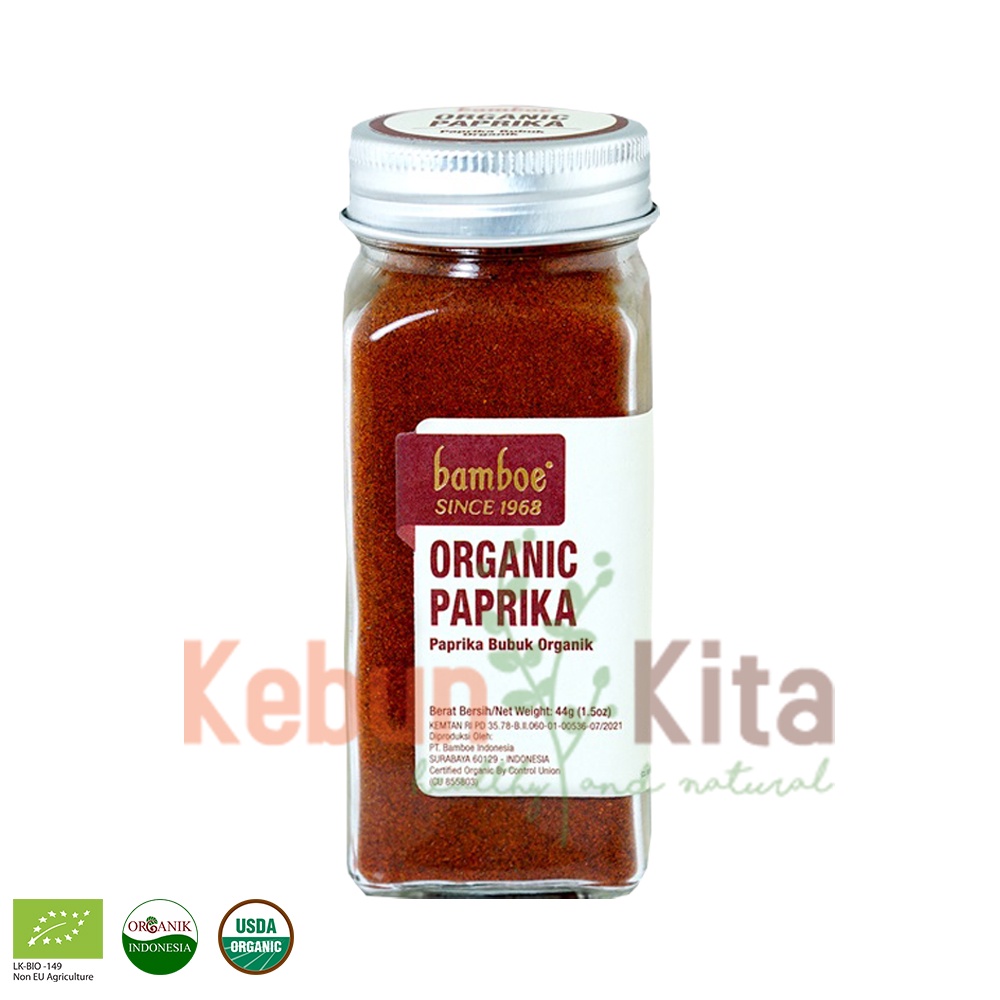 

Bamboe Organic Paprika 44 gr (Paprika Bubuk Organik)