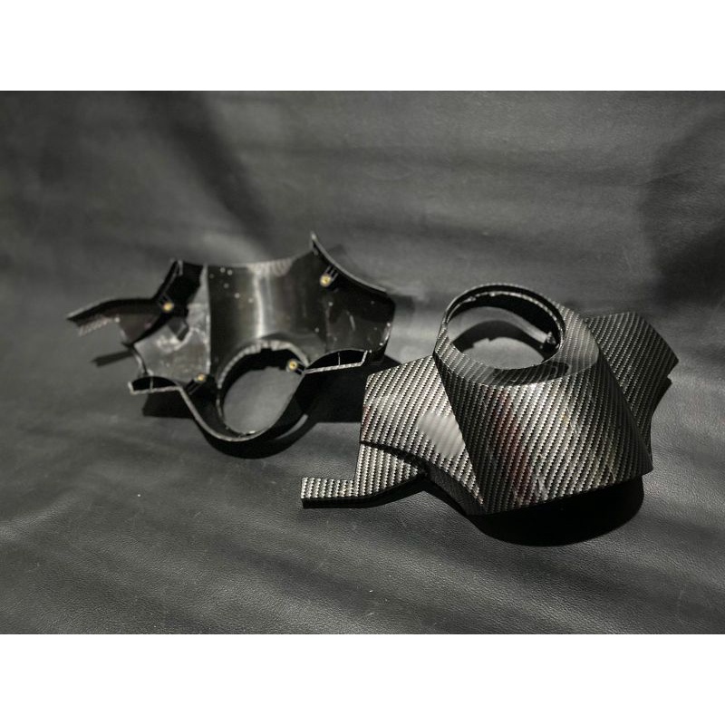 Batok cover atas stang vespa newpx lml new px arco npx carbon paint original import embos piaggio ba