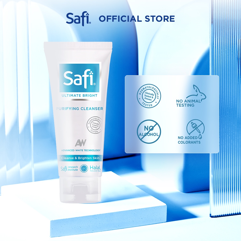 Safi Ultimate Bright Purifying Cleanser 100gr - Foam Cleanser Image 5