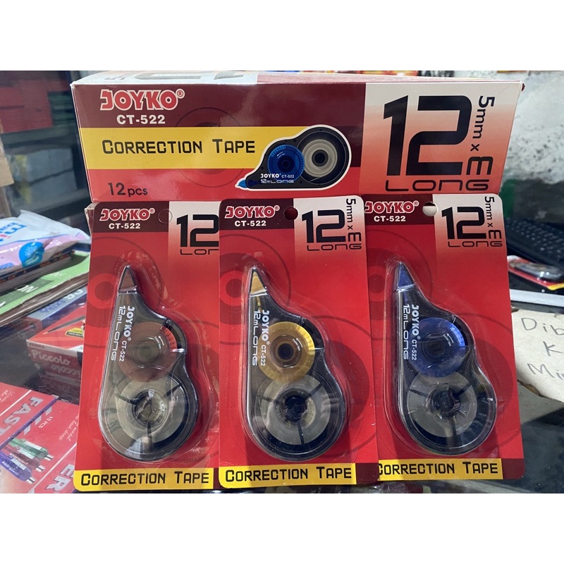 

Correction Tape/Tipex Kertas CT-522