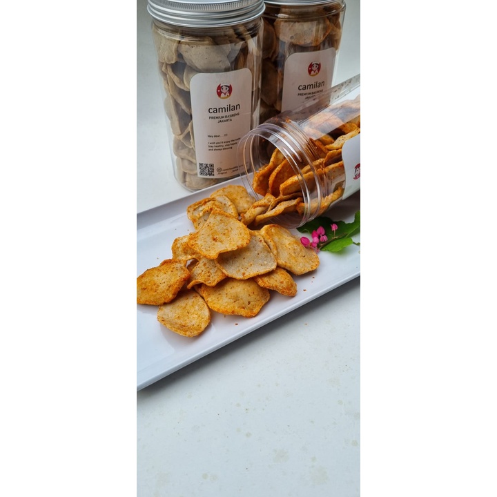 

Camilan Basreng Kaleng Kekinian Renyah Garing dan Enak / Bakso Goreng Crunchy