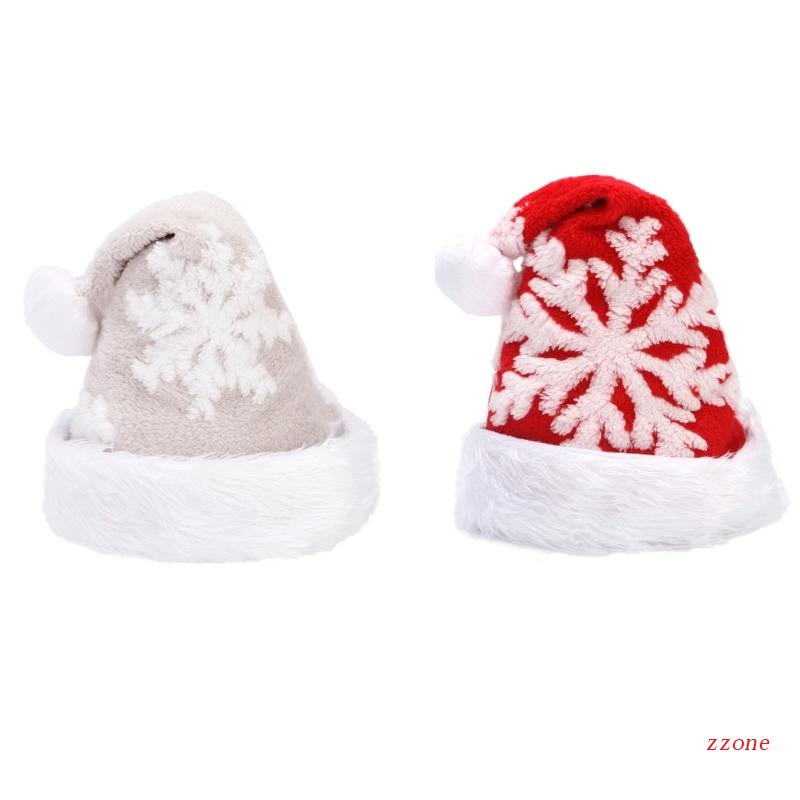 Topi Santa Claus Tebal Untuk Anak / Dewasa