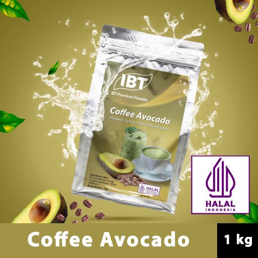 

Bahan Minuman Bubuk Kopi Alpukat Avocado Coffee Bubble Tea Drink Powder Bagus