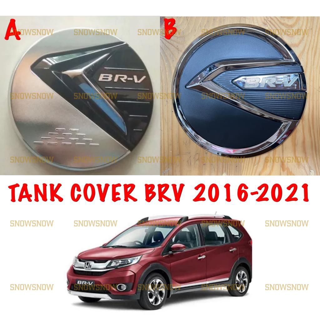 Tank Cover Mobil BRV 2016 2020 2021 Hitam Kombinasi Chrome