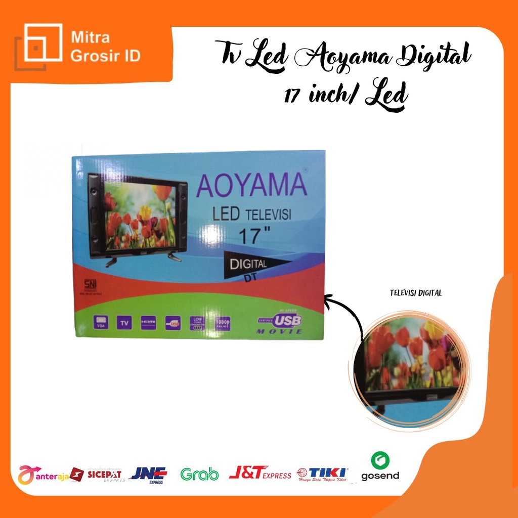 TV LED AOYAMA Digital 17 INCH / LED Digital AOYAMA