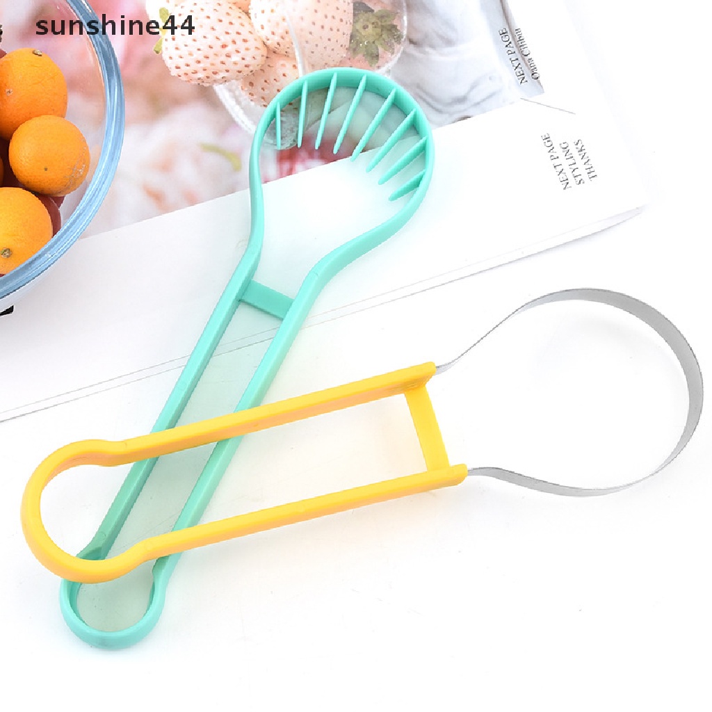 Sunshine 3 In 1 Sendok Scoop Pemotong Semangka Untuk Dapur