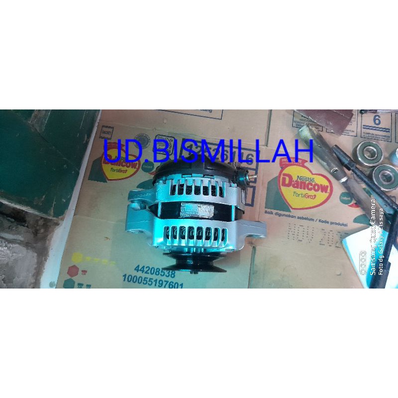 dinamo cas ampere amper Hino Dutro 130LHT 130HD 12V 100A ori denso