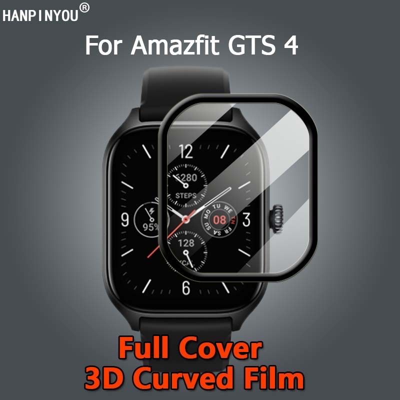 PET Anti Gores Screen Protector For Amazfit GTS 4 / GTS 4 mini