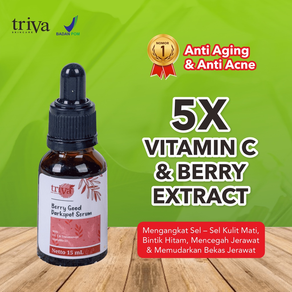 TRIVA Serum Darkspot New Anti Flek Hitam dan Noda Bintik Wajah Original