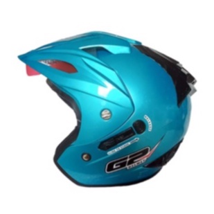 Helm G2 Eksterminator Cyan BLue Dewasa