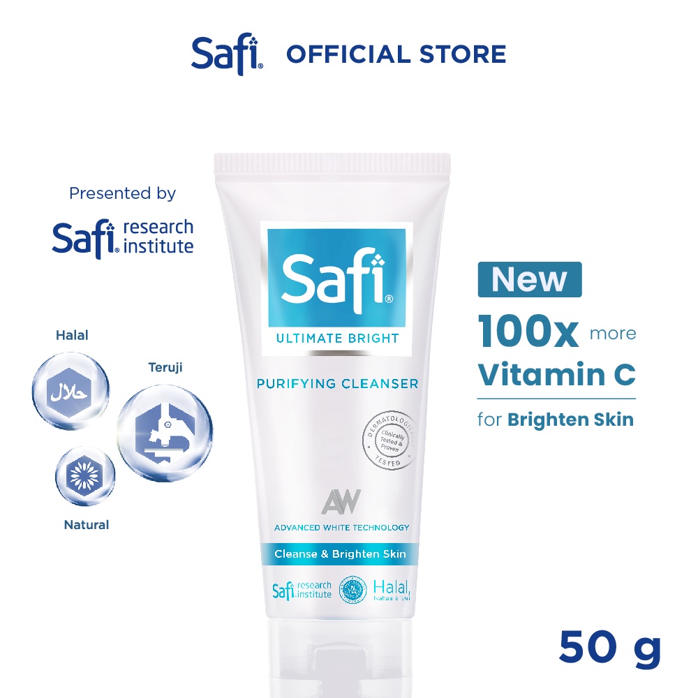 SAFI - Ultimate Bright - Purifying Cleanser 50gr - Foam Cleanser