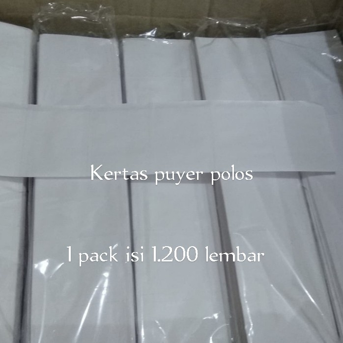 

Murah Kertas Puyer Polos Bagus