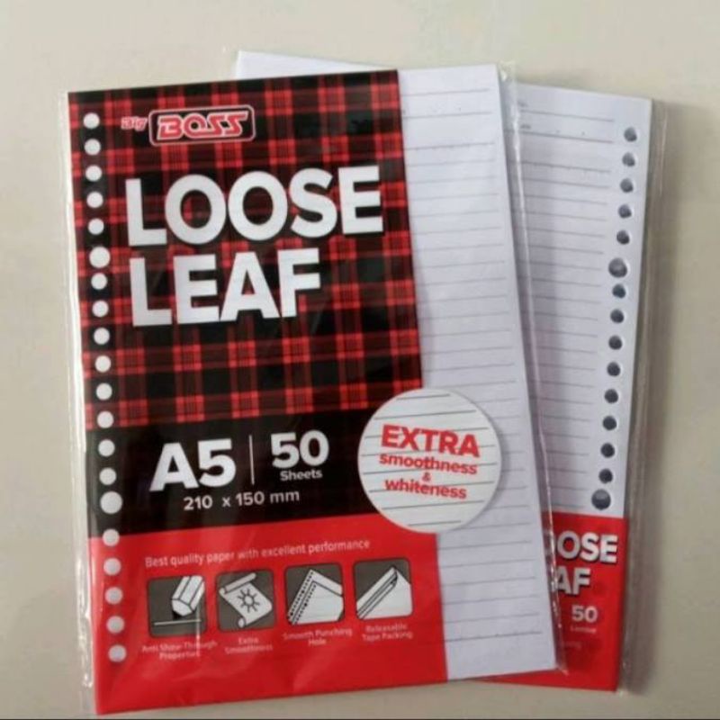

LOOSE LEAF GARIS BIGBOSS A5 isi 50