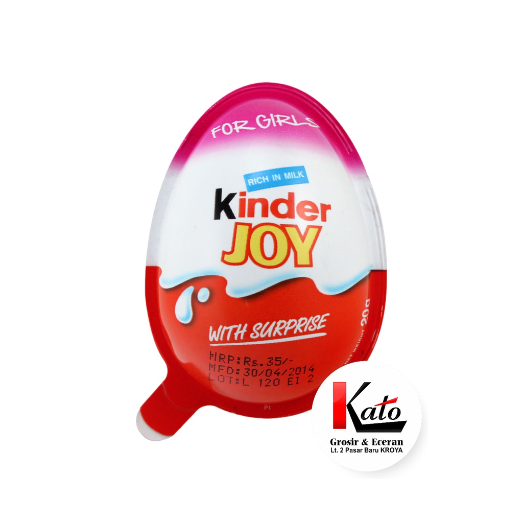 

Kinder Joy Chocolate Crispy Girl 20gr