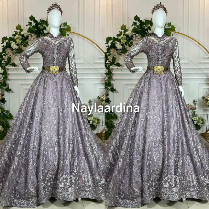 GAUN PENGANTIN BARBIE  MODERN//BAJU WEDDING MEWAH BEREKOR//KEBAYA//JAS